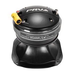 PRV Audio WG2000Py SLIM 2" Compression Horn Driver with SLIM Horn